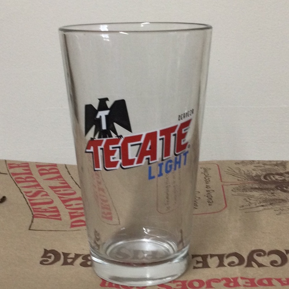 New one Tecatelight  Beer Glass